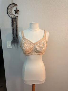 Wacoal Awareness Full Figure Seamless Wire Free Bra, Beige, Size 40D